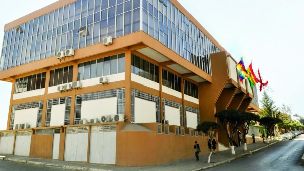 Edificio del Tribunal Constitucional Plurinacional en Sucre. Foto: TCP