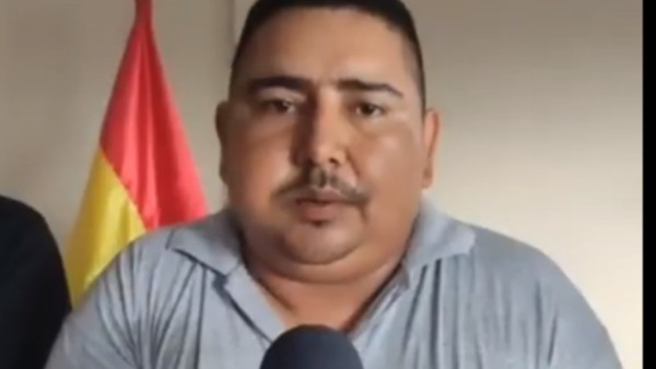 El dirigente Elías Tejerina. Foto: Captura