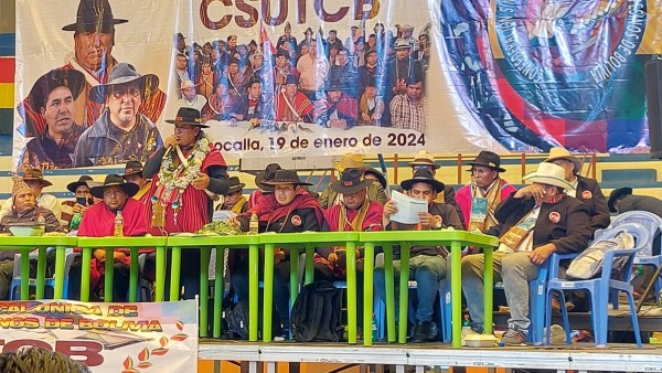 Ampliado de la CSUTCB. Foto: RRSS