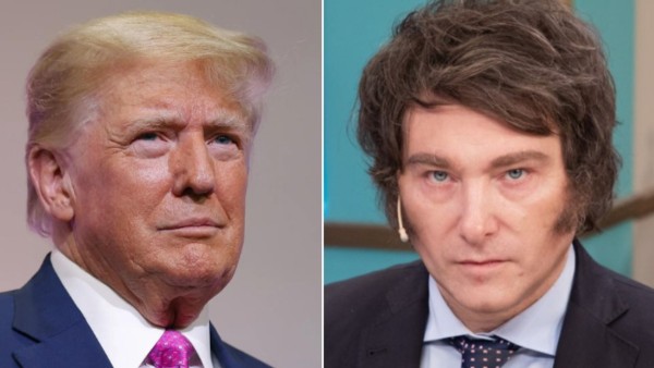 Donald Trump y Javier Milei.