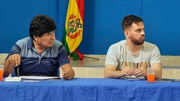 Evo Morales y Eduardo Del Castillo. Foto: Internet
