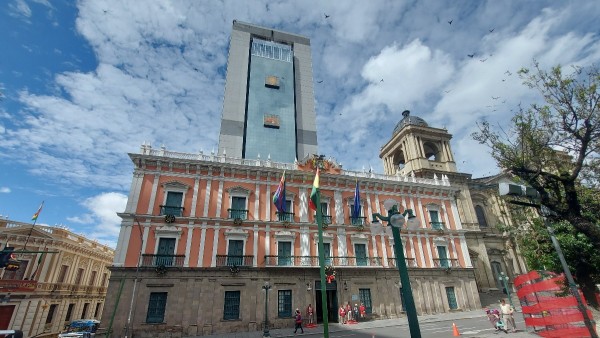 Órgano Ejecutivo. Foto: ANF