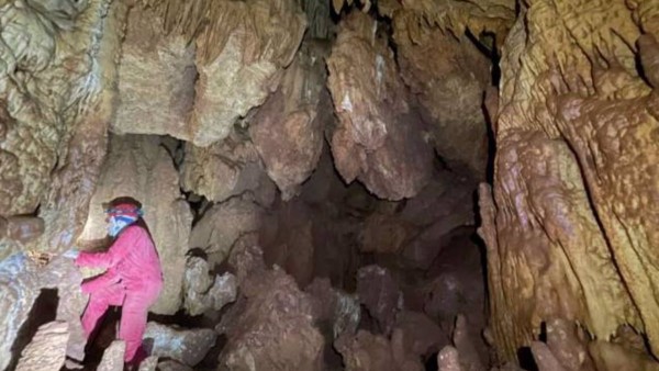 Vale Telheiro, la cueva portuguesa que formó parte de este estudio y es un punto mundial de biodiversidad subterránea.   Foto: ANA SOFIA REBOLEIRA