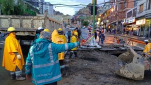 Alcalde de La Paz, ante las emergencias por lluvias: ¿Qué quiere que haga, que pare la lluvia?