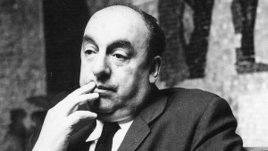 El poeta chileno y premio Nobel de Literatura Pablo Neruda.