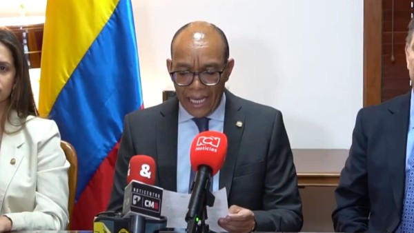 El presidente de la Corte Suprema de Colombia, Gerson Chaverra.