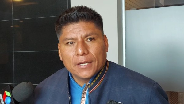 Leonardo Loza, senador del MAS. Foto: ANF