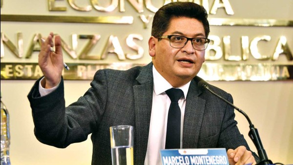 Ministro de Economía, Marcelo Montenegro. Foto: Internet