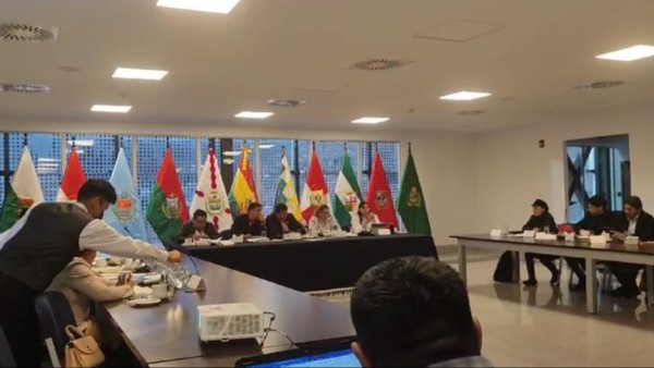 Sesión de la comisión mixta de Constitución. Foto: ANF