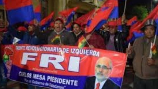 El FRI en la campaña en 2020. Foto: Internet