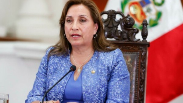 La presidenta de Perú, Dina Boluarte.   Foto: Europa Press