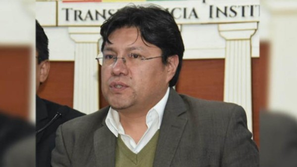 Presidente del Consejo de la Magistratura, Marvin Molina. Foto: ABI