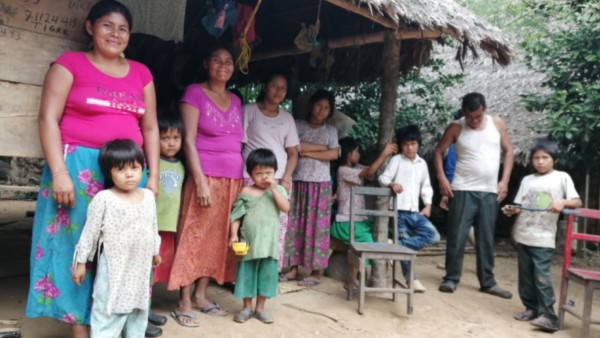 Una comunidad del pueblo indígena tsimane. Foto: ANF
