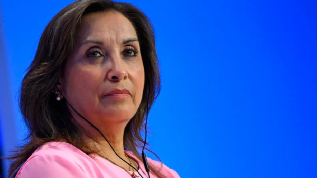 Dina Boluarte, presidenta de Perú. Foto: CNN