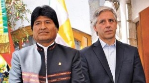 Evo Morales y Álvaro García Linera. Foto: Internet