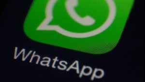 La aplicación móvil WhatsApp.