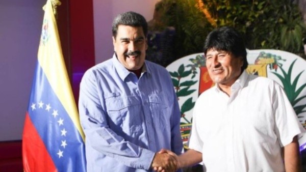 Nicolás Maduro y Evo Morales en una anterior oportunidad.