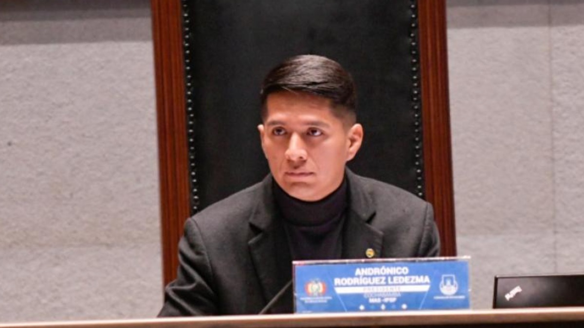 Andrónico Rodríguez, presidente del Senado. Foto: Senado