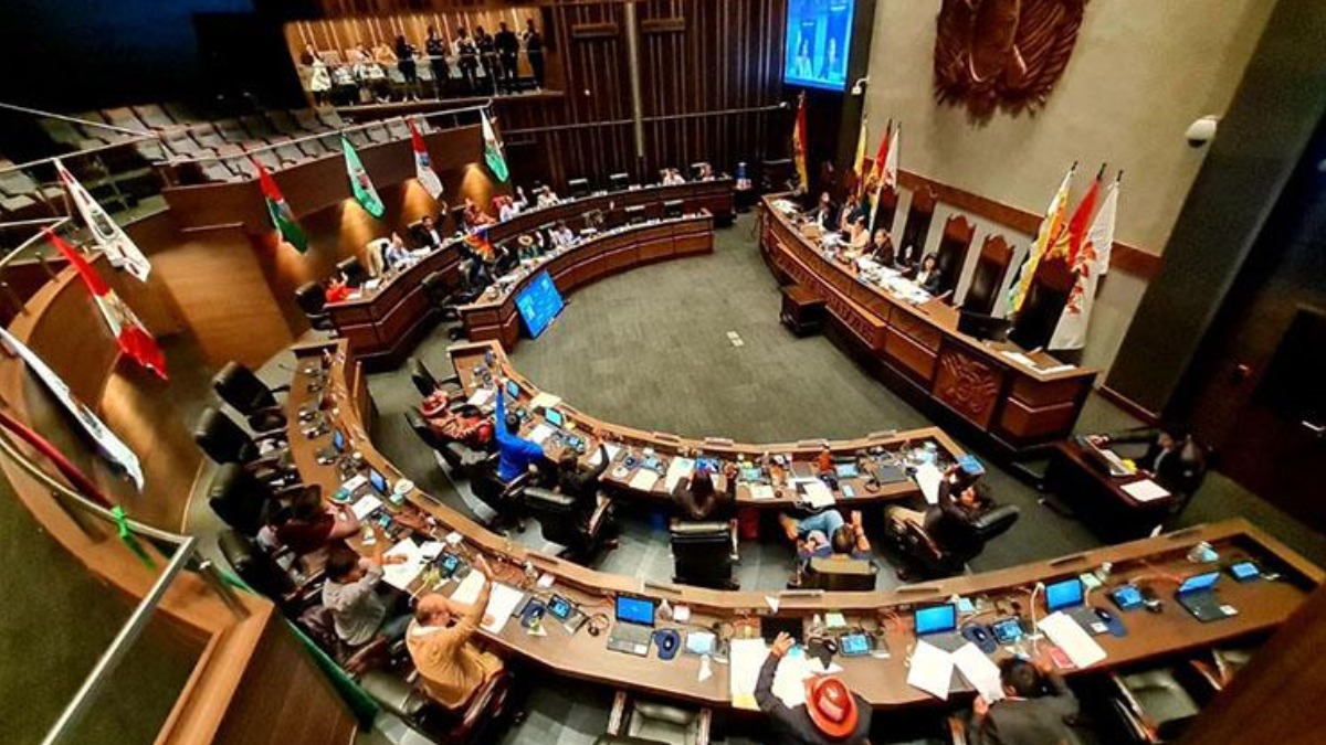 Cámara de Senadores. Foto: Los Tiempos