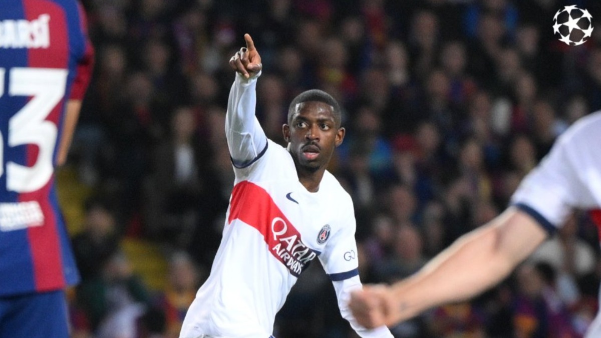 El delantero del PSG, Masour Ousmane Dembélé.   Foto: UEFA Champions League