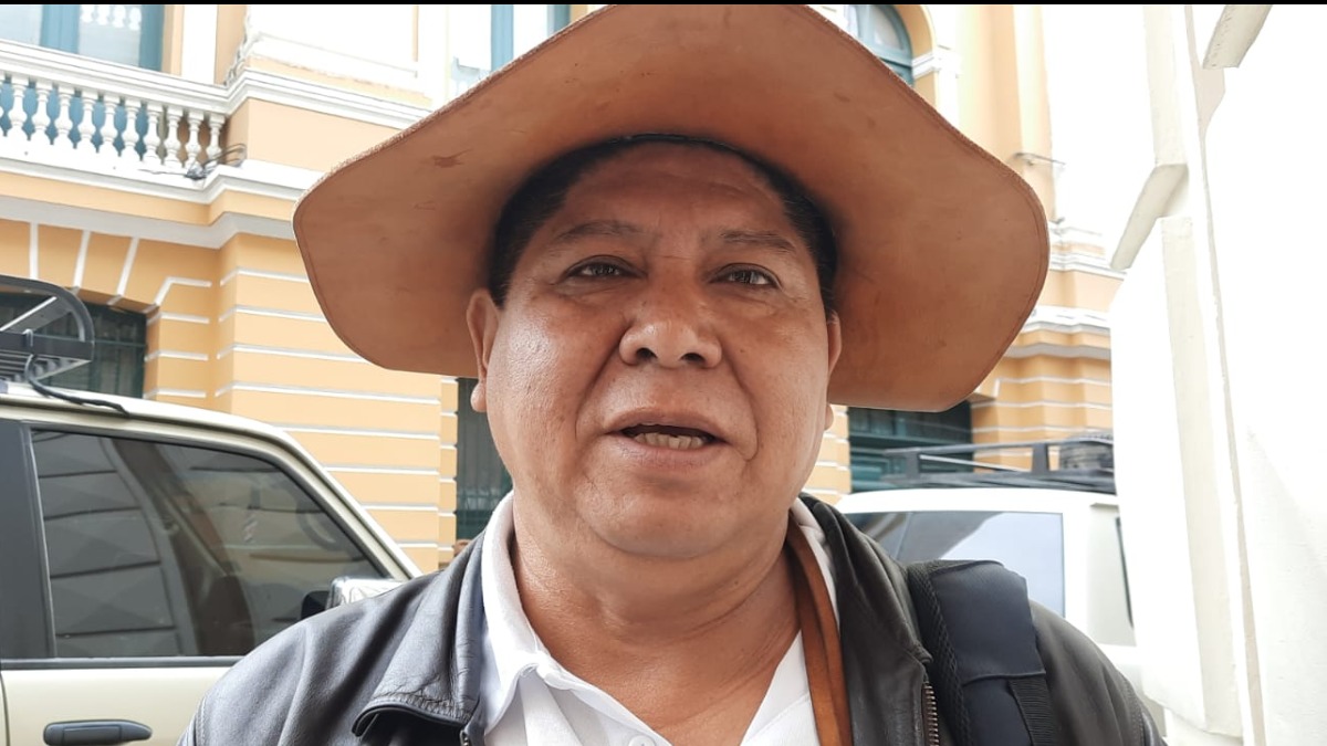 El dirigente de la Cidob, Justo Molina. Foto: ANF