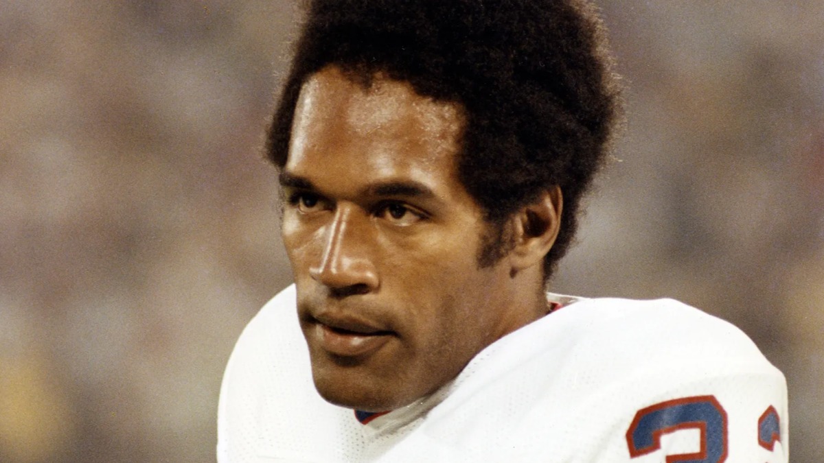 El exjugador de fútbol americano O.J. Simpson.