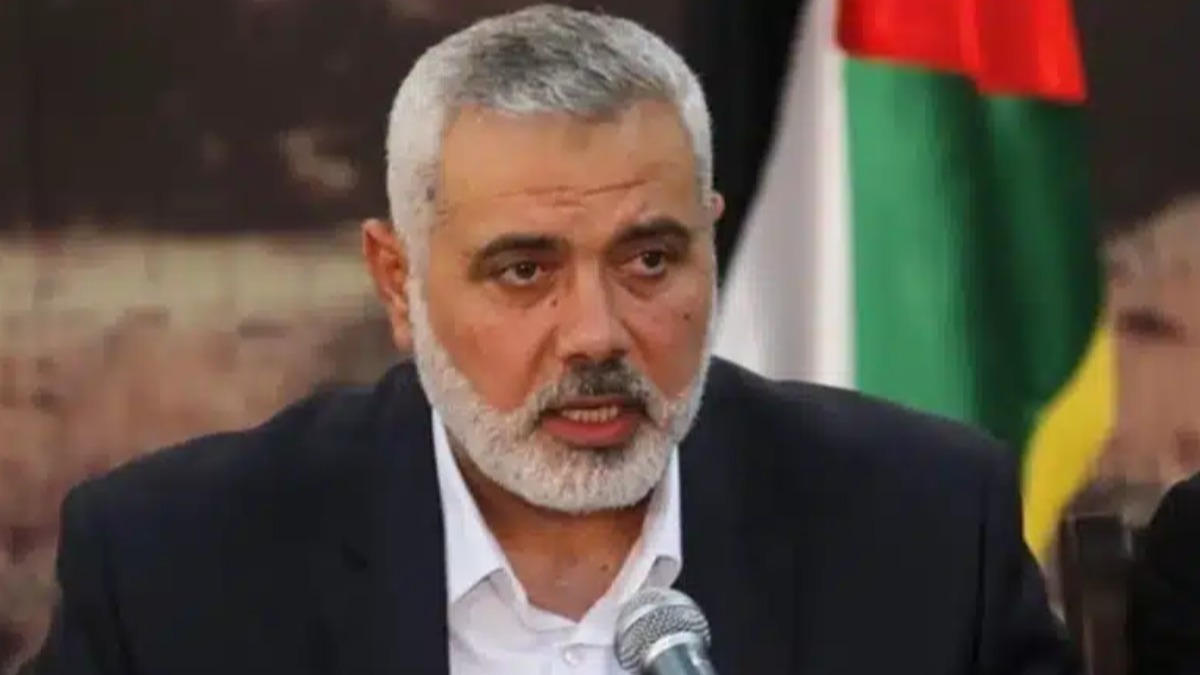 El líder del brazo político de Hamás, Ismail Haniye.