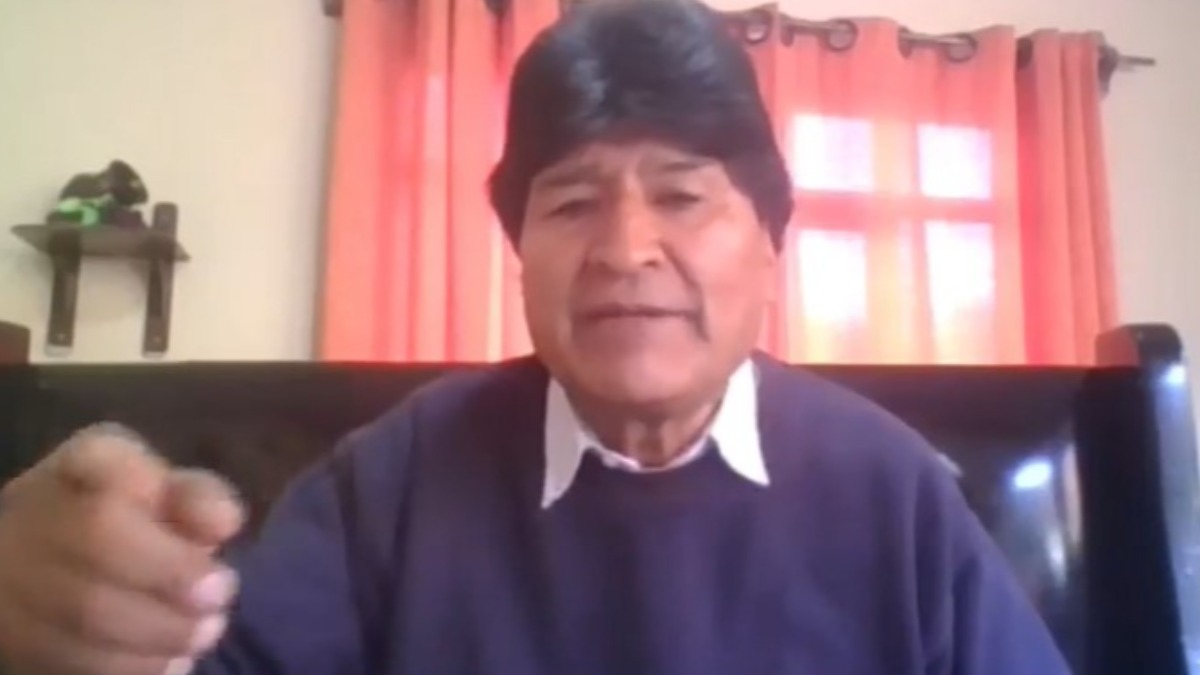 Expresidente Evo Morales en Kawsachun Coca. Foto: Captura