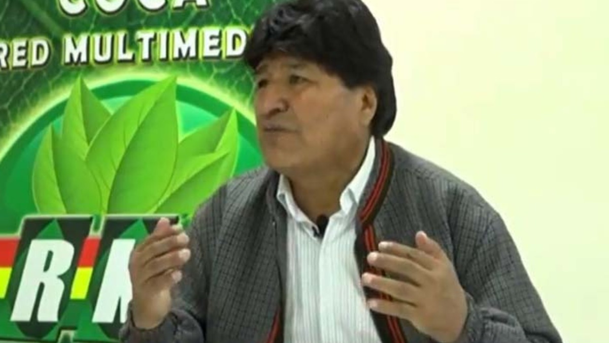 Expresidente Evo Morales. Foto. Captura