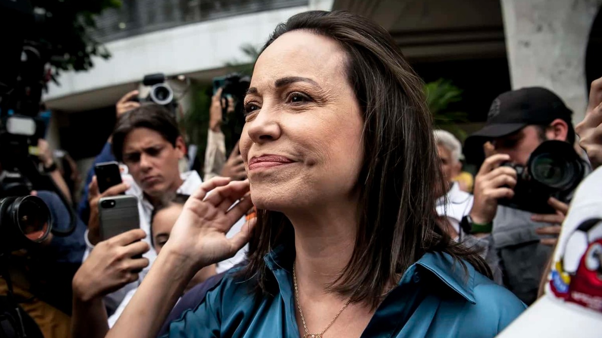 La líder opositora venezolana María Corina Machado.