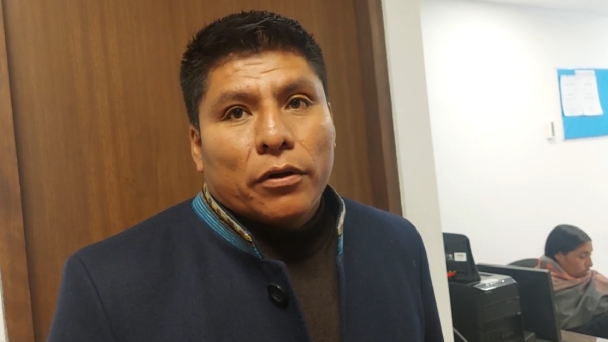 Leonardo Loza, diputado del MAS. Foto: ANF