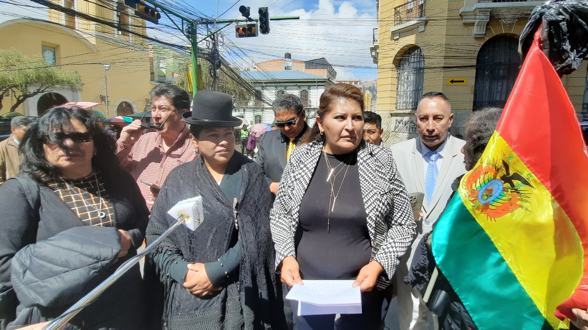 Miembros en La Paz de Cambio 25. Foto: ANF