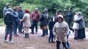 Comunarios unificando los esfuerzo para defender la reserva. Foto: Tariquía Hoy