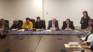 Rodríguez y jefes de bancada en el Senado consensuan aprobar ley corta para las judiciales