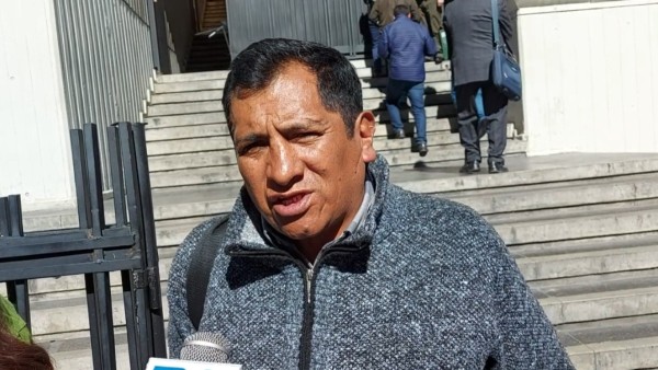 Dirigente de la Confederación de Gremiales de Bolivia. Foto: ANF