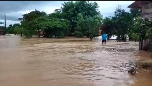 Inundación en el Trópico de Cochabamba. Foto: Los Tiempos