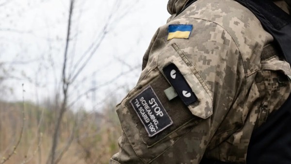 Un soldado de Ucrania.