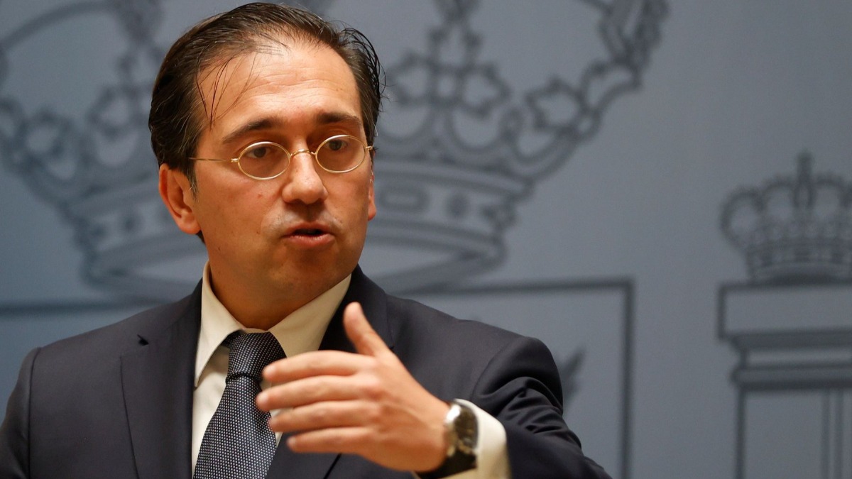 El ministro de Asuntos Exteriores de España, José Manuel Albares.