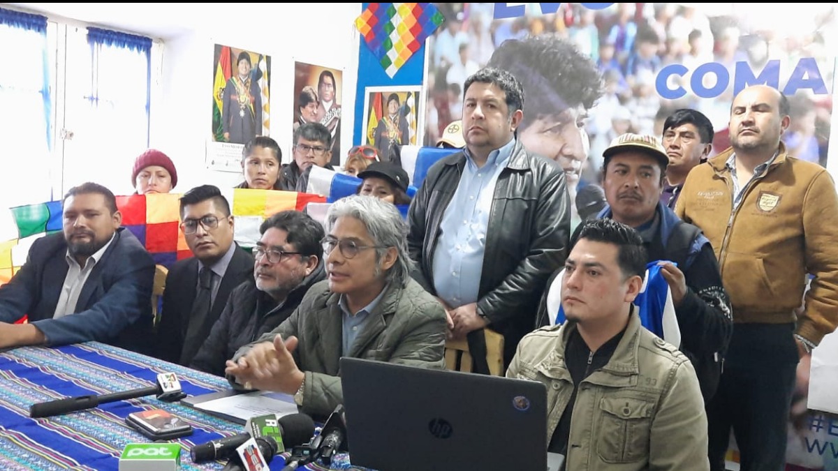 Equipo jurídico del MAS. Foto: ANF