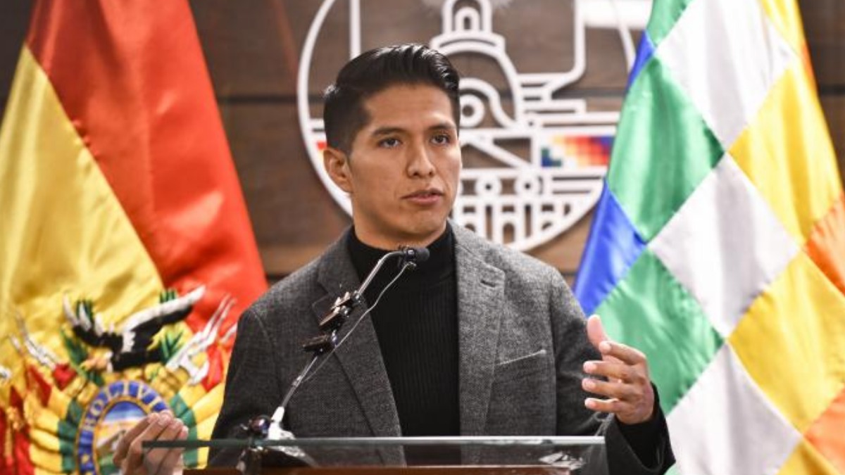 Presidente de la Cámara Alta, Andrónico Rodríguez. Foto: Senado