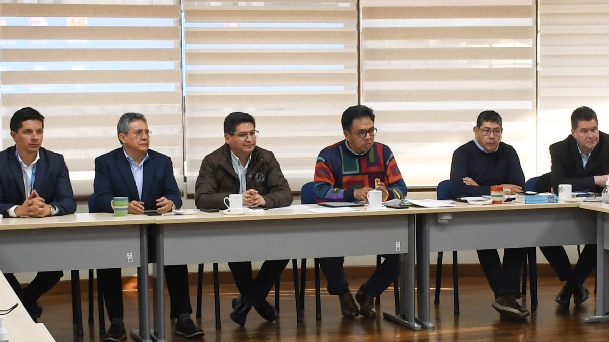 Reunión del Gobierno con los exportadores. Foto: Ministerio de Economía.
