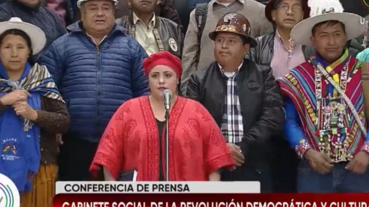 Reunión Gabinete social. Foto: Captura