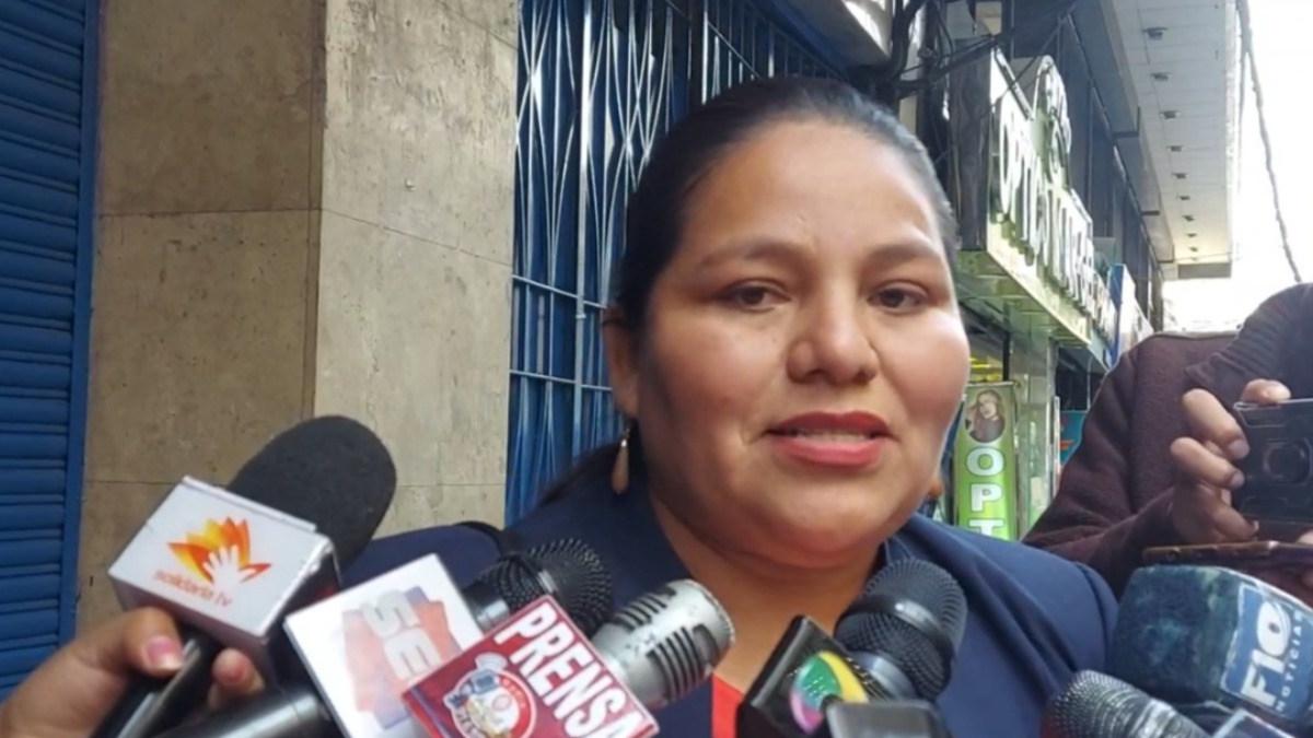 Deisy Choque, diputada del MAS-arcista. Foto: ANF