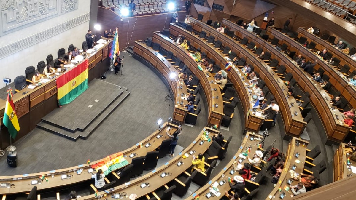 El arcismo se niega a reconocer la sesión de la ALP. Foto: Diputados