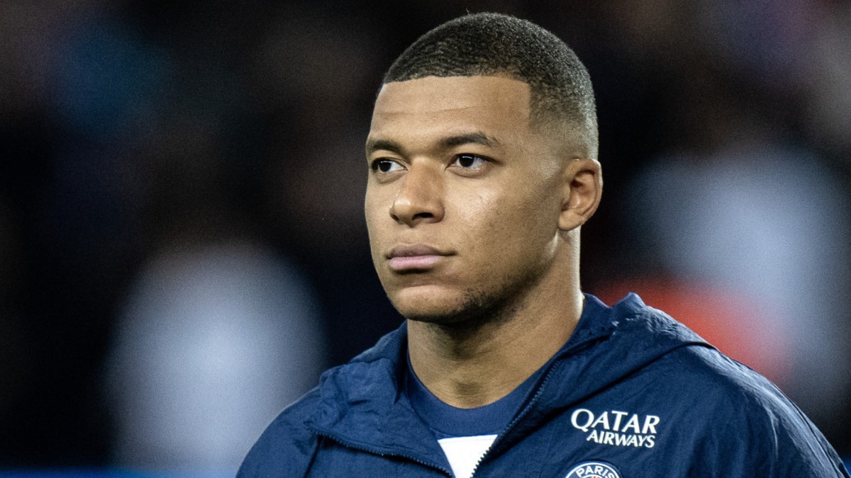 El delantero francés Kylian Mbappé.