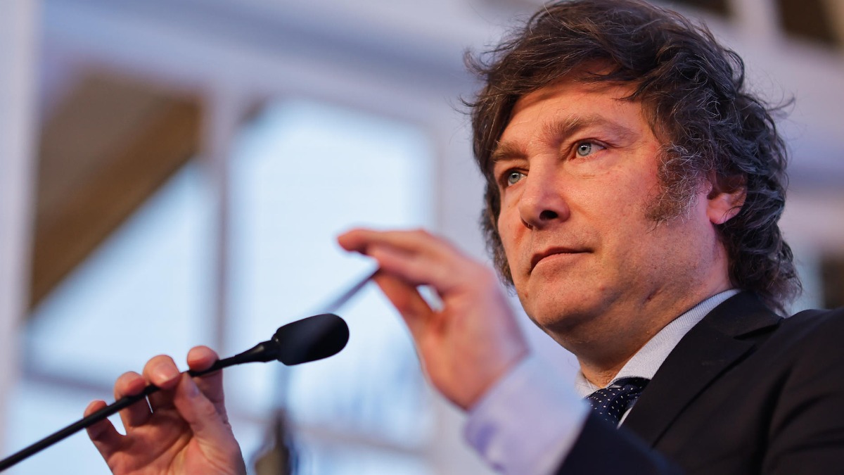 El presidente de Argentina, Javier Milei.