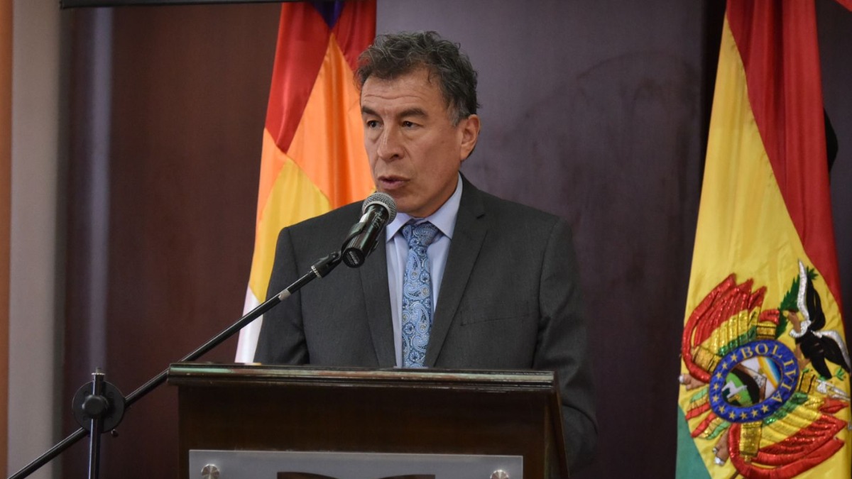 El presidente de TSJ, Marco Jaimes. Foto: Agencia de Noticias Judiciales