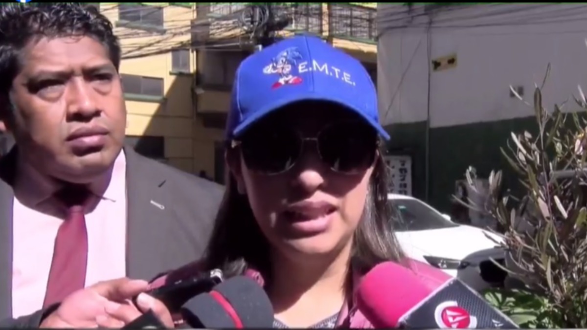 Esposa del general Zúñiga. Foto: Captura