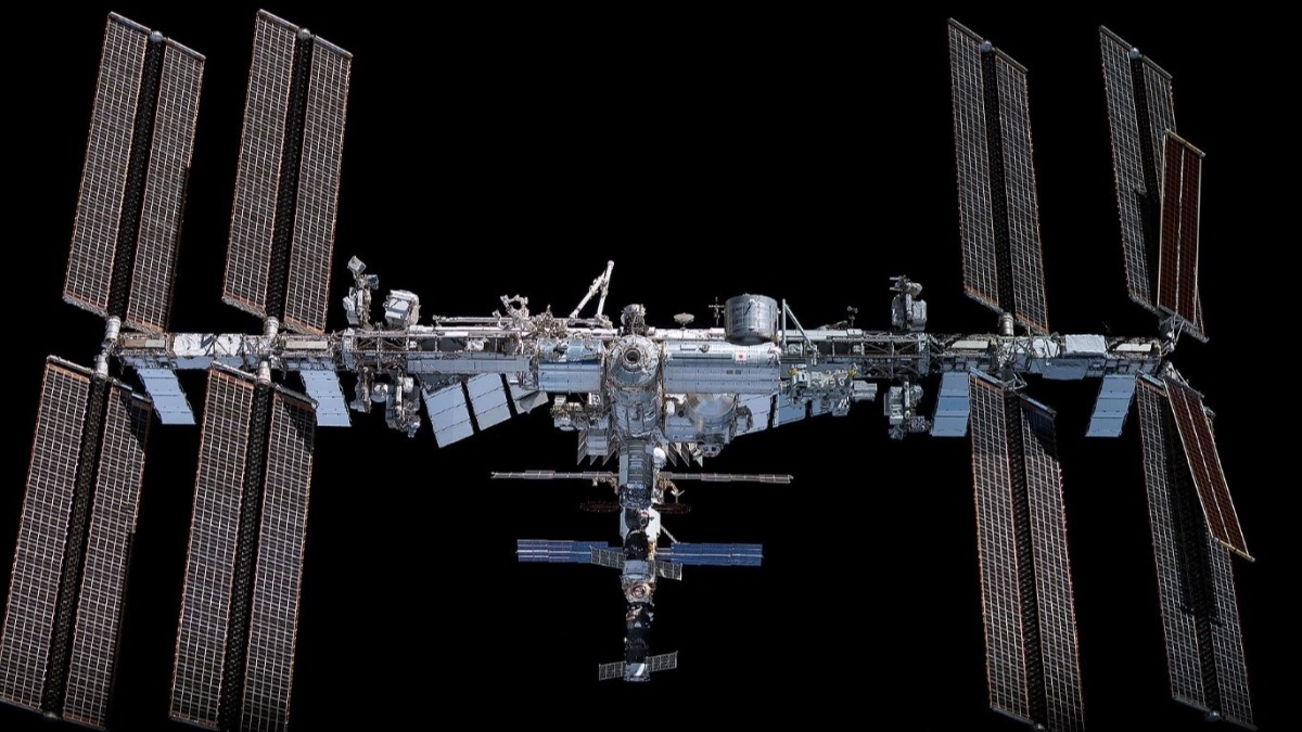 Estación Espacial Internacional en 2021.   Foto: NASA