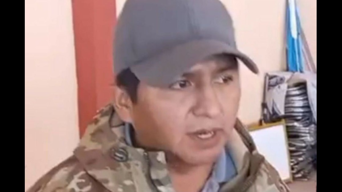 Exdirigente de Adepcoca, Juan Elías Cocarico. Foto: RRSS
